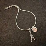 Pulseira fecho gravata corredora + RUN