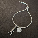 Pulseira fecho gravata corredora + RUN