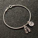 Pulseira 21K + Par de Tênis