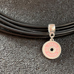 Berloque Anilha Rosa