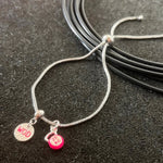 Pulseira Fecho Gravata com WOD + Kettlebell Pink