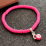 Pulseira de Borracha Pink com Kettlebell 25kg