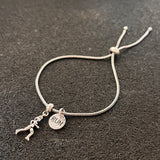 Pulseira fecho gravata corredora + RUN