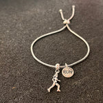 Pulseira fecho gravata corredora + RUN