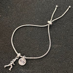 Pulseira fecho gravata corredora + RUN