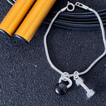Pulseira Kettlebell Preto + Dumbbell