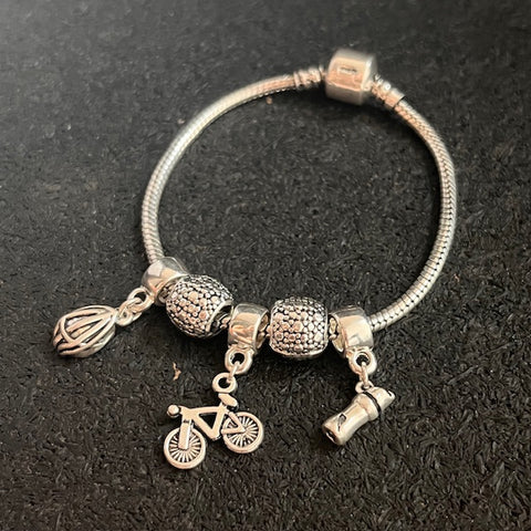 Pulseira com Berloques Bike