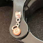 Berloque Kettlebell 25kg Rosa