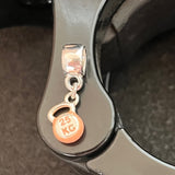 Berloque Kettlebell 25kg Rosa