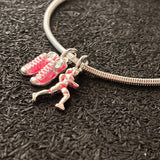 Pulseira Corredora + Par de Tênis Pink