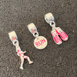 Trio Berloques Corrida Pink