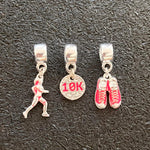 Trio Berloques Corrida 10K - Pink