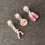 Trio Berloques Corrida 21K - Pink