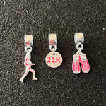 Trio Berloques Corrida 21K - Pink