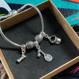 Pulseira com Berloques Beach Tennis