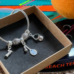 Pulseira com Berloques Beach Tennis