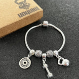 Pulseira com Berloques Crossfit