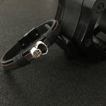 Pulseira Couro Kettlebell 25Kg Fina