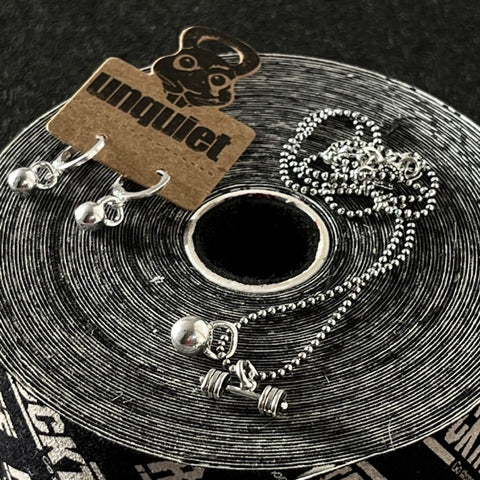 Conjunto Colar + Brinco Cross