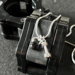Colar Dumbbell + Kettlebell Preto