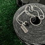 Colar Burpee + Kettlebell Preto