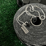 Colar Burpee + Kettlebell Preto