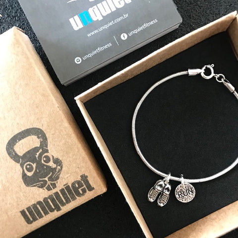 Pulseira RUN + par de tênis