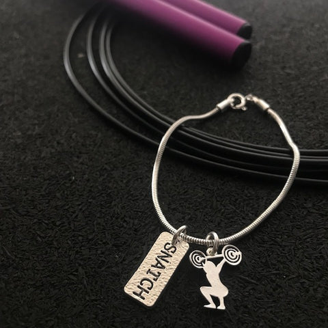 Pulseira Plaquinha + Movimento Snatch
