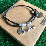 Pulseira de Borracha WOD + Barra