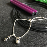 Pulseira fecho gravata barra + Kettlebell
