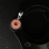 Berloque Anilha Laranja Neon