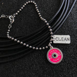 Pulseira Anilha Pink + Clean