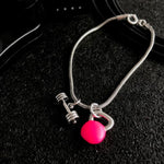 Pulseira Kettlebell Pink + Barra