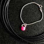 Pulseira Kettlebell Pink