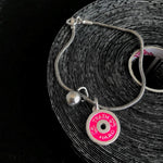 Pulseira Kettlebell com Anilha Pink Neon
