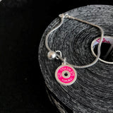 Pulseira Kettlebell com Anilha Pink Neon