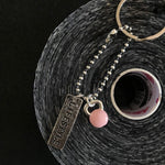 Chaveiro Lifestyle + Kettlebell rosa