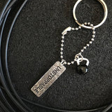 Chaveiro Unstoppable + Kettlebell preto