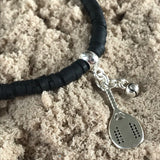 Pulseira borracha Beach Tennis