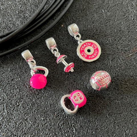 Kit Berloques Crossfit Pink