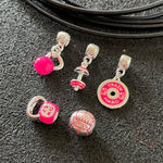 Kit Berloques Crossfit Pink