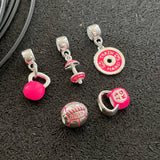 Kit Berloques Crossfit Pink