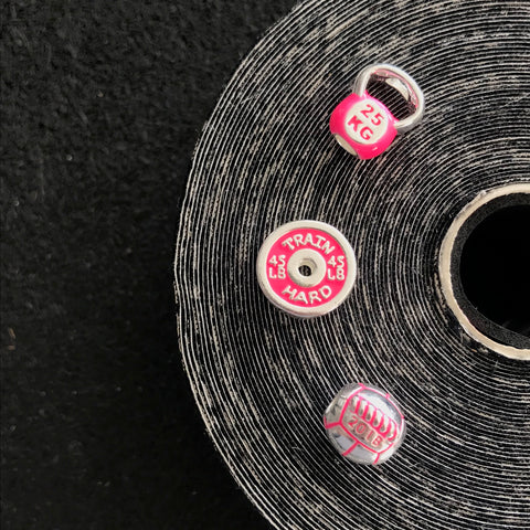 Trio de Espaçadores Pink Crossfit