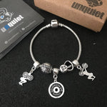Pulseira com Berloques Crossfit