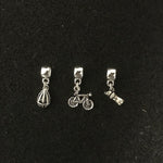 Trio de Berloques Bike