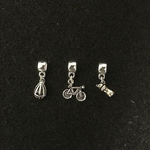 Trio de Berloques Bike