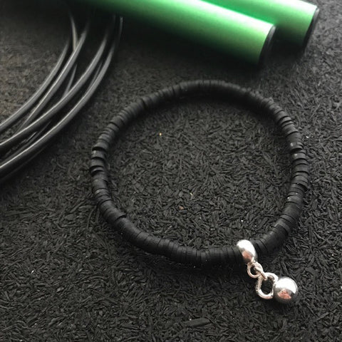Pulseira Borracha com Kettlebell