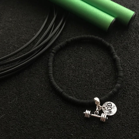 Pulseira Borracha Barra + WOD