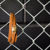 Pulseira couro 3 voltas