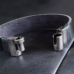 Pulseira couro (larga)